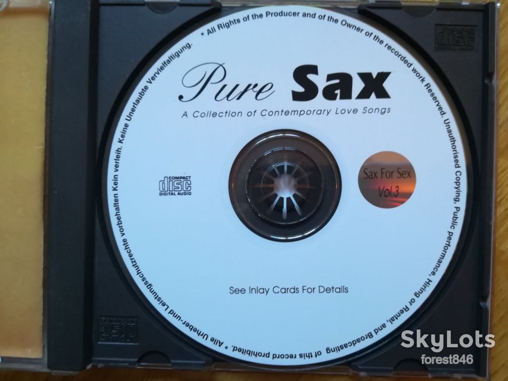 Pure sax-Sax for sex-Vol. 3-состояние: 4+ - фото фото фото 6