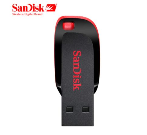 Original SanDisk Cruzer Blade CZ50, флеш-накопитель USB 2.0, 16 GB. - фото фото фото 1