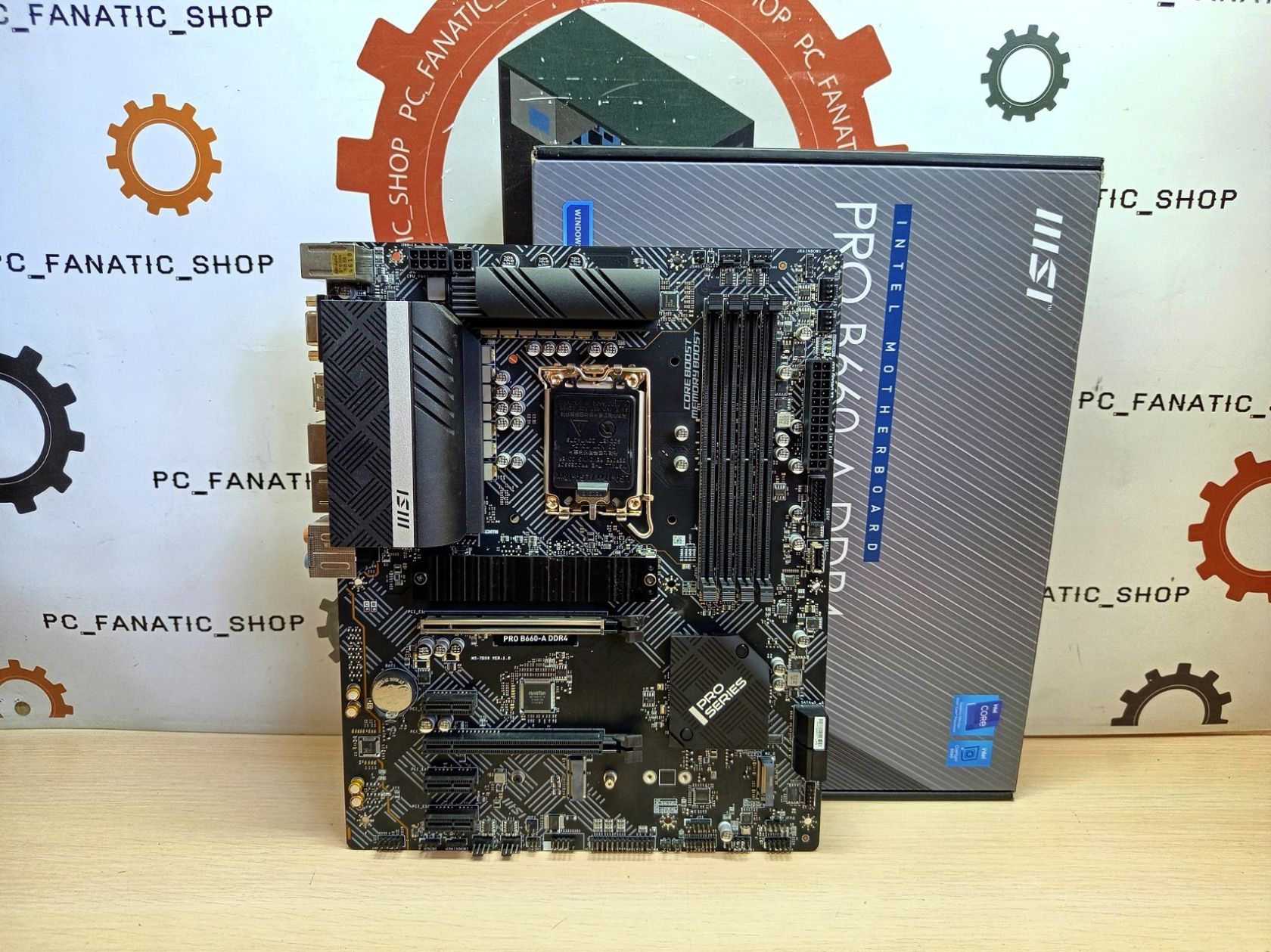 Материнська плата MSI PRO B660-A DDR4  (s1700, Intel B660, PCI-Ex16) - фото фото фото 0