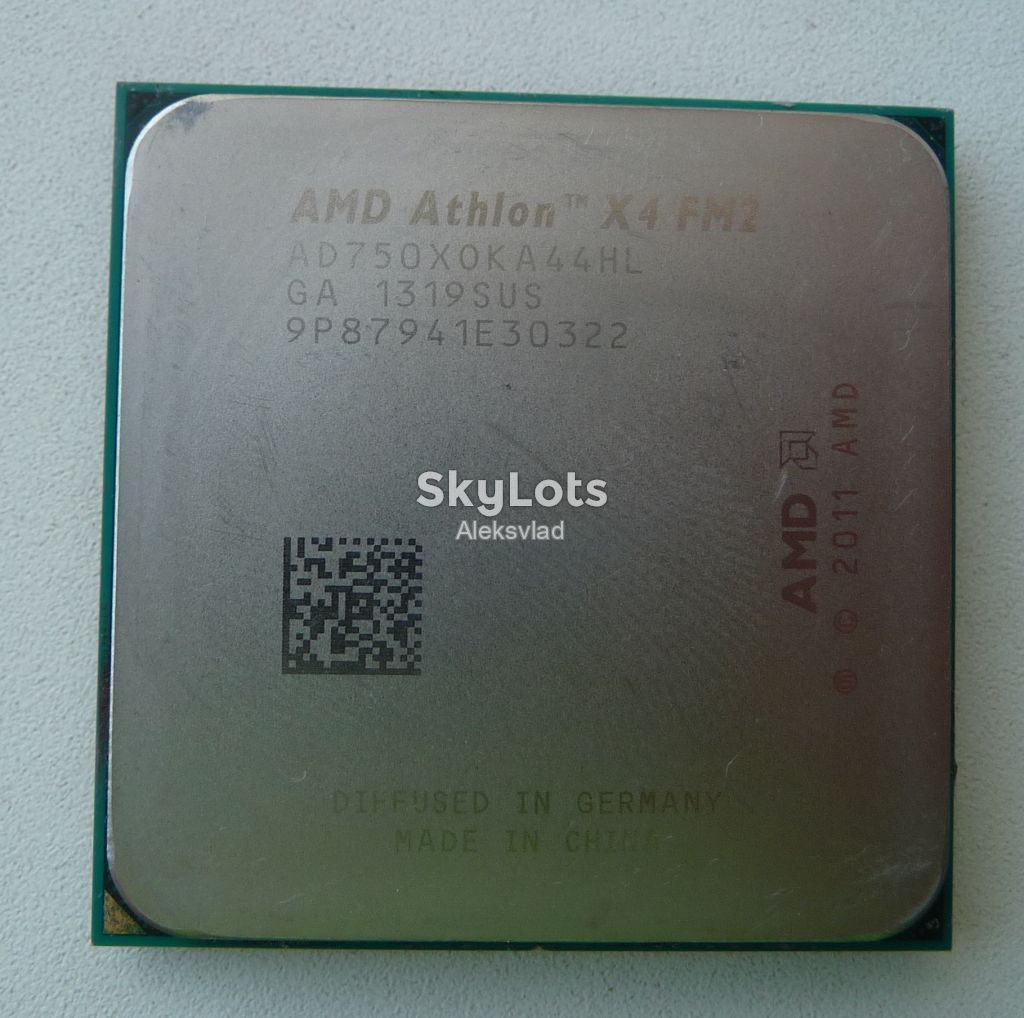 AMD Athlon X4 750 3.4GHz 4MB AD750XOKA44HL 65W Socket FM2 - фото фото фото 0