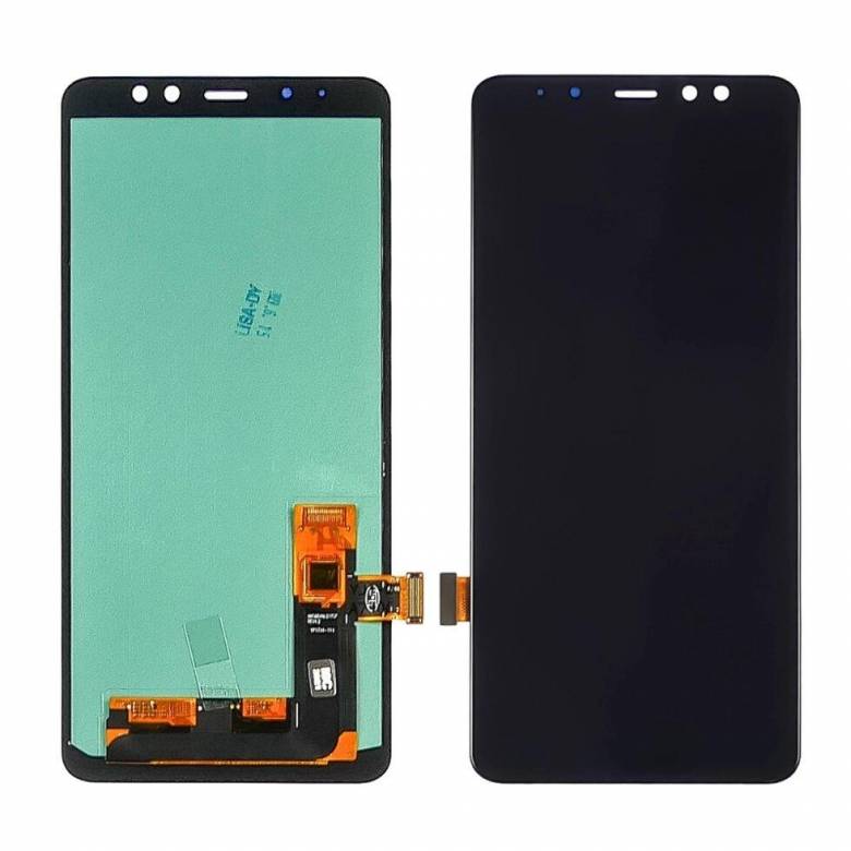 Дисплей Samsung A730F Galaxy A8 Plus 2018 OLED (Small LCD) черный - фото фото фото 0