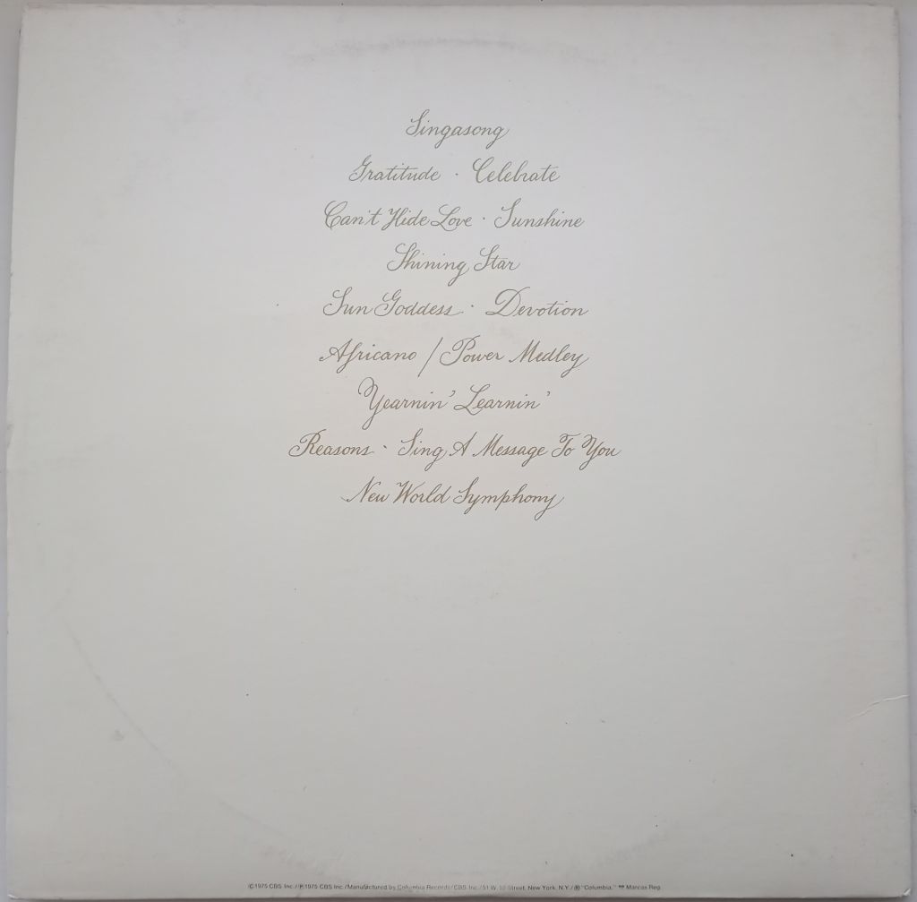 EARTH, WIND &amp; FIRE Gratitude 2LP  VG++/EX - фото фото фото 2