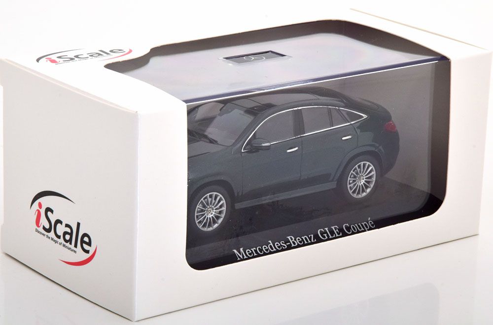 iScale 1:43 Mercedes GLE Coupe, C167  (2020) darkgreen-metallic - фото фото фото 2