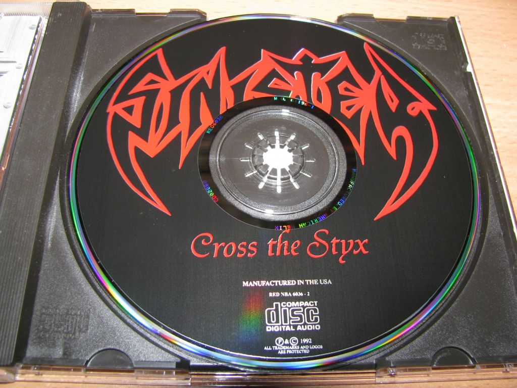 SINISTER - Cross The Styx  (1992 Nuclear Blast ,1st press,USA) - фото фото фото 2