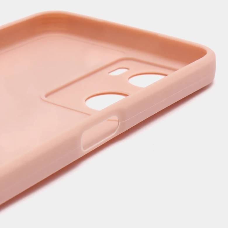 Чохол Fiji Soft для Oppo A57s силікон бампер світло-рожевий - фото фото фото 2