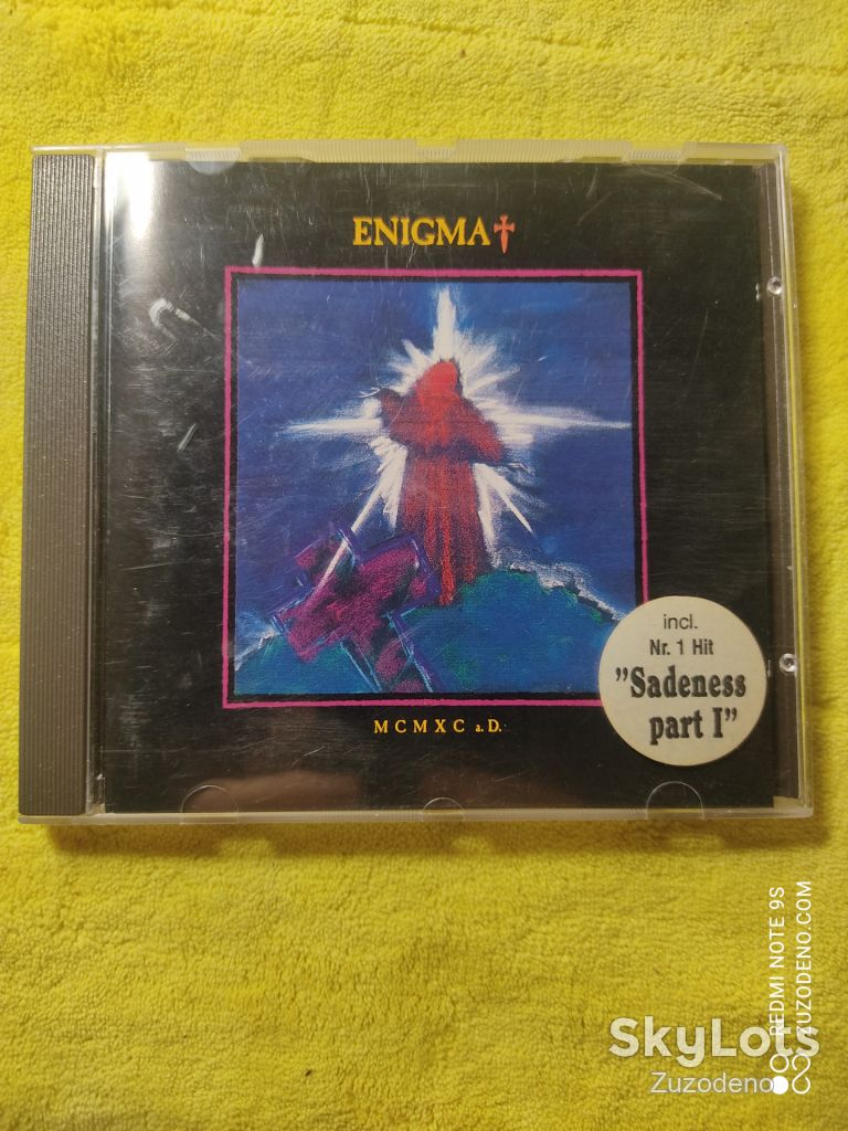 CD  (EU) Enigma – MCMXC a.D. 1990  (EX+/VG) - фото фото фото 0