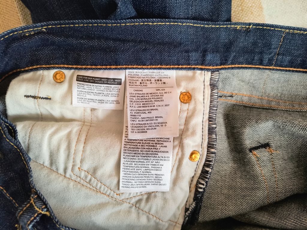 Джинси Levi's 501 - фото фото фото 6
