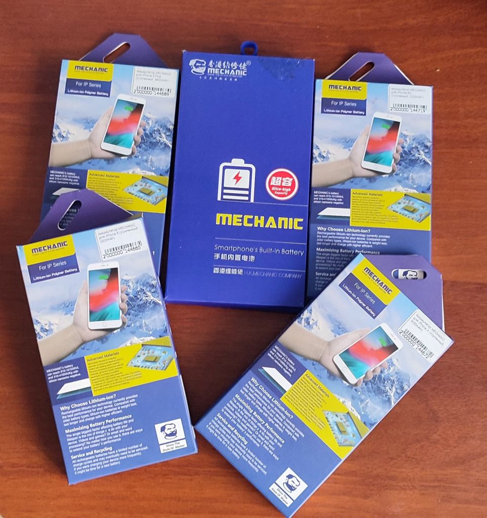 Аккумулятор MECHANIC для iPhone 8 Plus         (Усиленный, 3400mAh) - фото фото фото 1