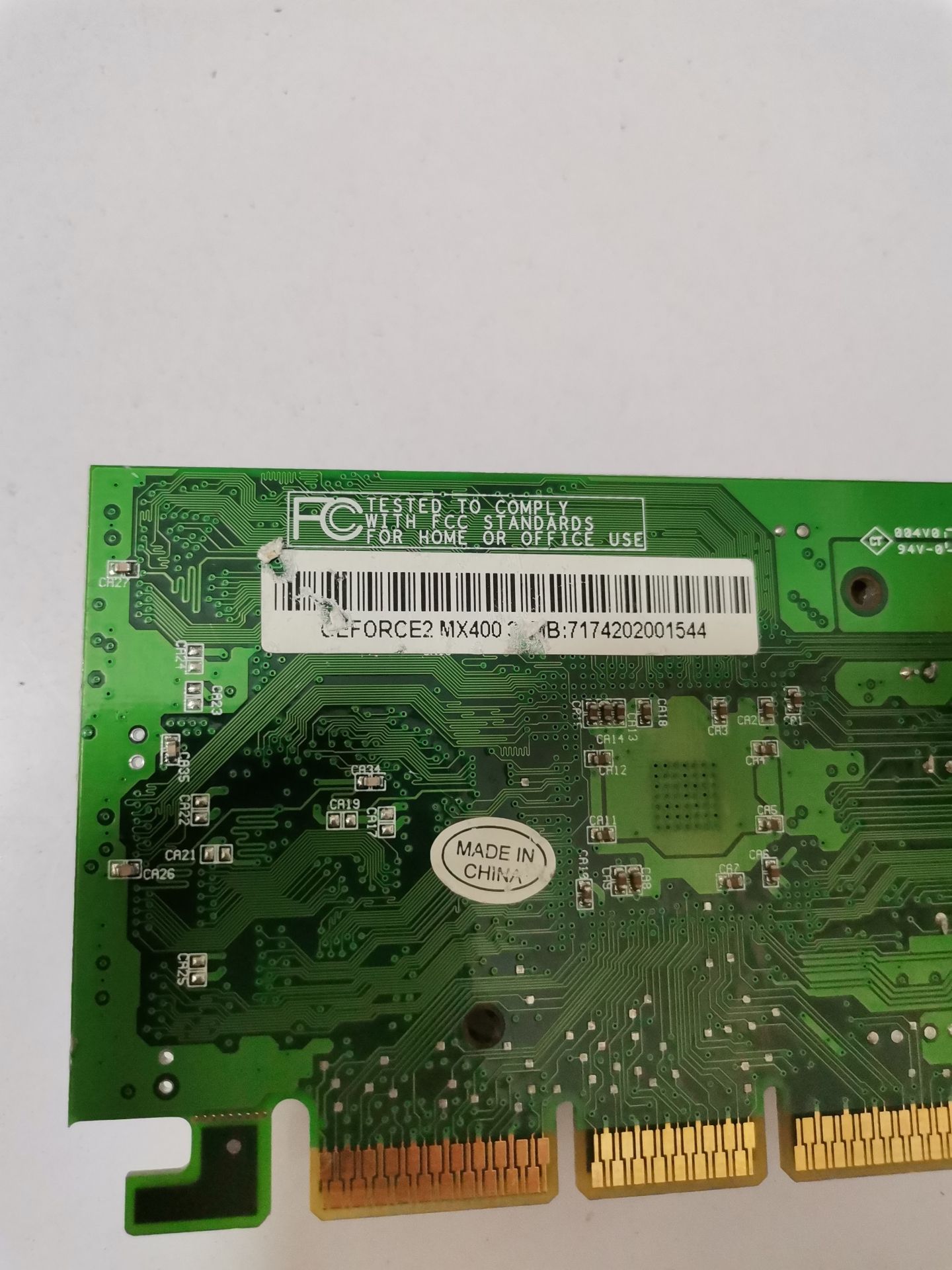 Видеокарта відеокарта GeForce2 MX400 32MB 64Bit AGP - фото фото фото 1