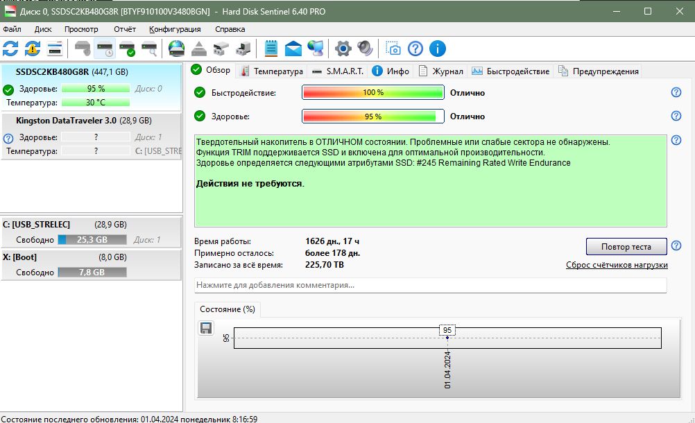 SSD 2.5 SATA Intel 480GB - фото фото фото 2