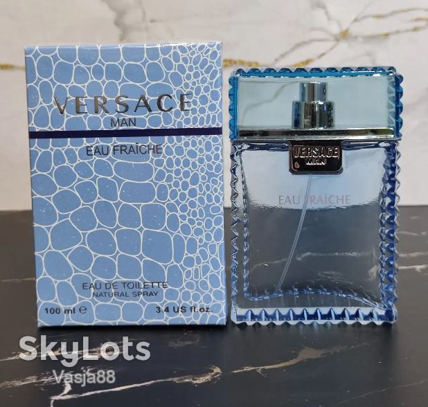 Versace Man Eau Fraiche Чоловічі 100 мл БЕЗКОШТОВНА ДОСТАВКА НП - фото фото фото 0
