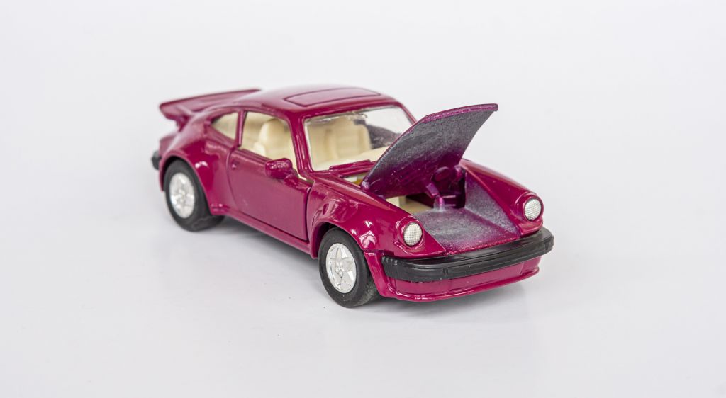 1:36 Porsche 911  (930) Turbo 1974-89 violet, WELLY #9040 - фото фото фото 7
