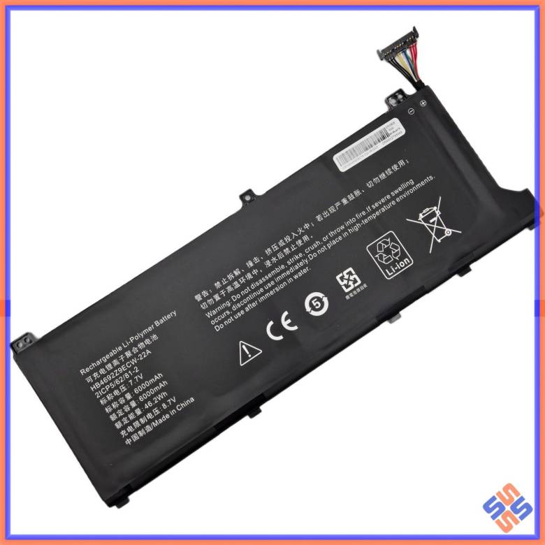 Батарея HB4692Z9ECW для Huawei MateBook D14 (7.7V 6000mAh 46Wh) - фото фото фото 0