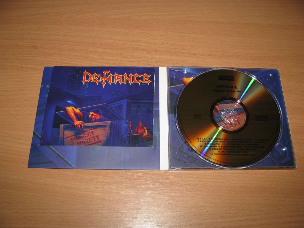 DEFIANCE - Product Of Society  (2007 Metal Mind DIGI) - фото фото фото 1