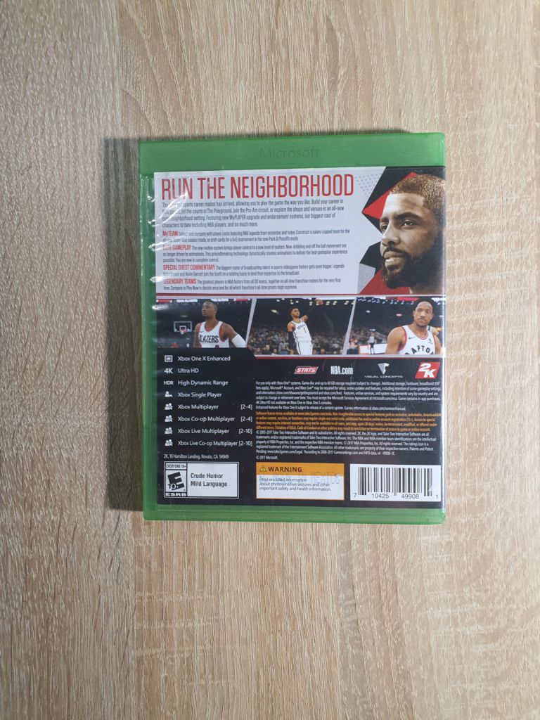 Диск xbox nba 18 - фото фото фото 2