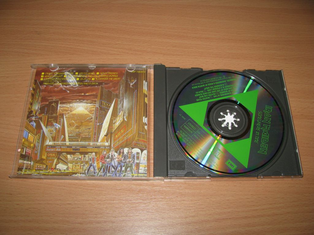 IRON MAIDEN - Somewhere In Time       (1986 EMI 1st press,UK) - фото фото фото 1