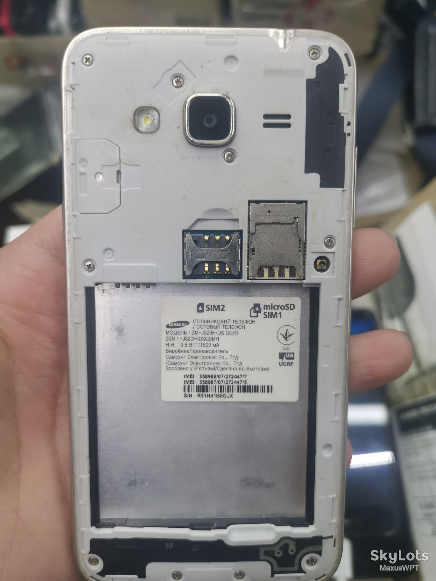 #524 Sklad Samsung J320 gold - фото фото фото 2