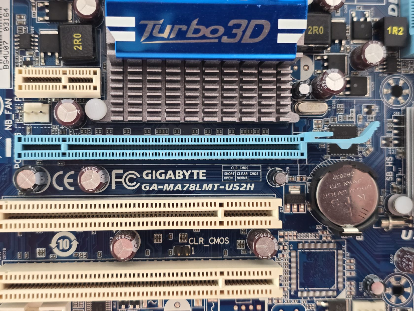 Материнська плата Gigabyte GA-MA78LMT-US2H AM3  (DDR3,HDMI,б/у) - фото фото фото 2