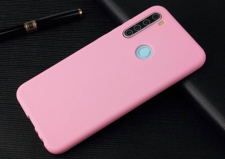 Чохол Soft Touch для Xiaomi Redmi Note 8 силікон бампер світло-рожевий - фото фото фото 0