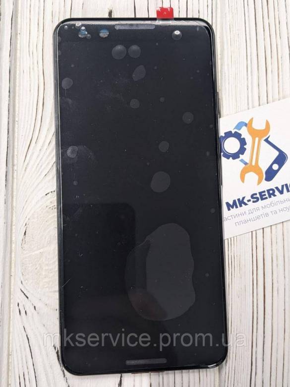 Модуль Google Pixel 3 з рамкою  Servise Original OLED Дисплей + Сенсор - фото фото фото 1
