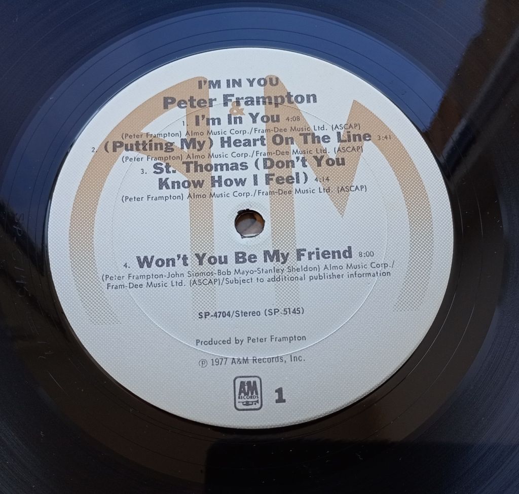 PETER FRAMPTON I'm In You LP EX- - фото фото фото 2