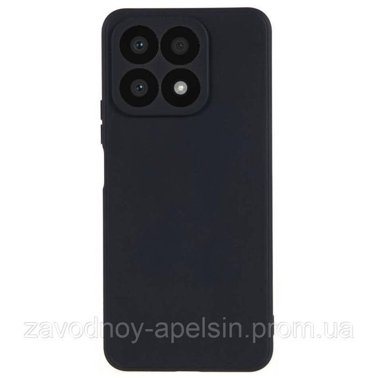 Huawei Honor X8a Чехол силиконовый (черный) - фото фото фото 0