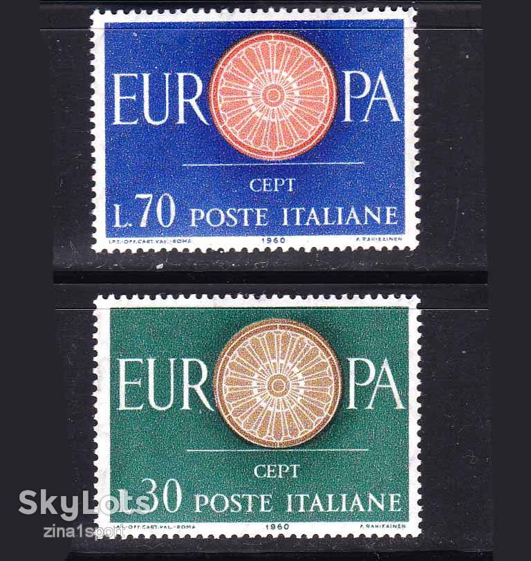 EU Италия  1960 г MNH - СЕРТ - ЕВРОПА - фото фото фото 0