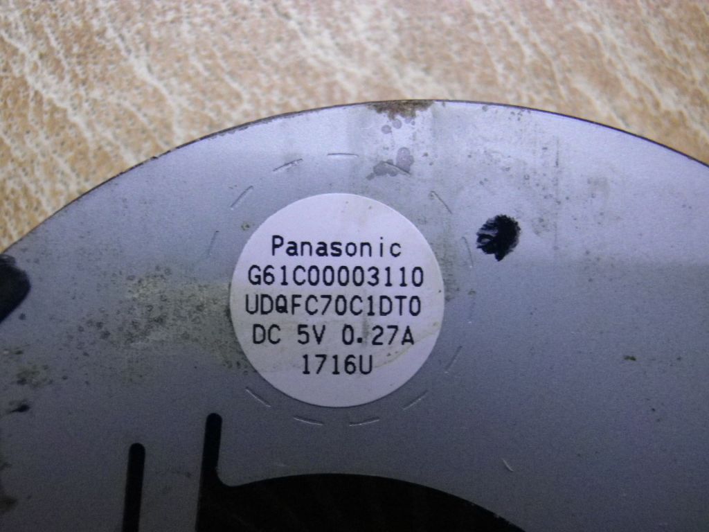 Б/У Система охолодження на TOSHIBA TECRA R850-S8511 - фото фото фото 3