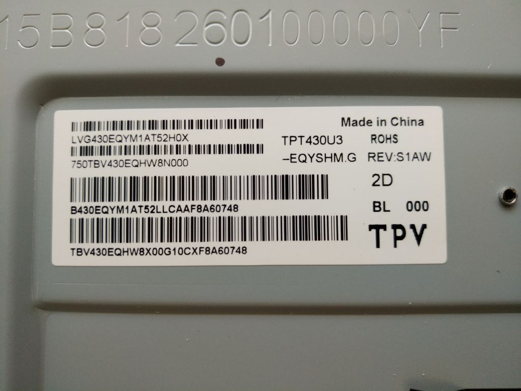 Подсветка LB43105 для телевизора Philips 43PUS6503/12 - фото фото фото 5