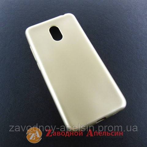 Meizu M6 защитный чехол soft touch gold - фото фото фото 0