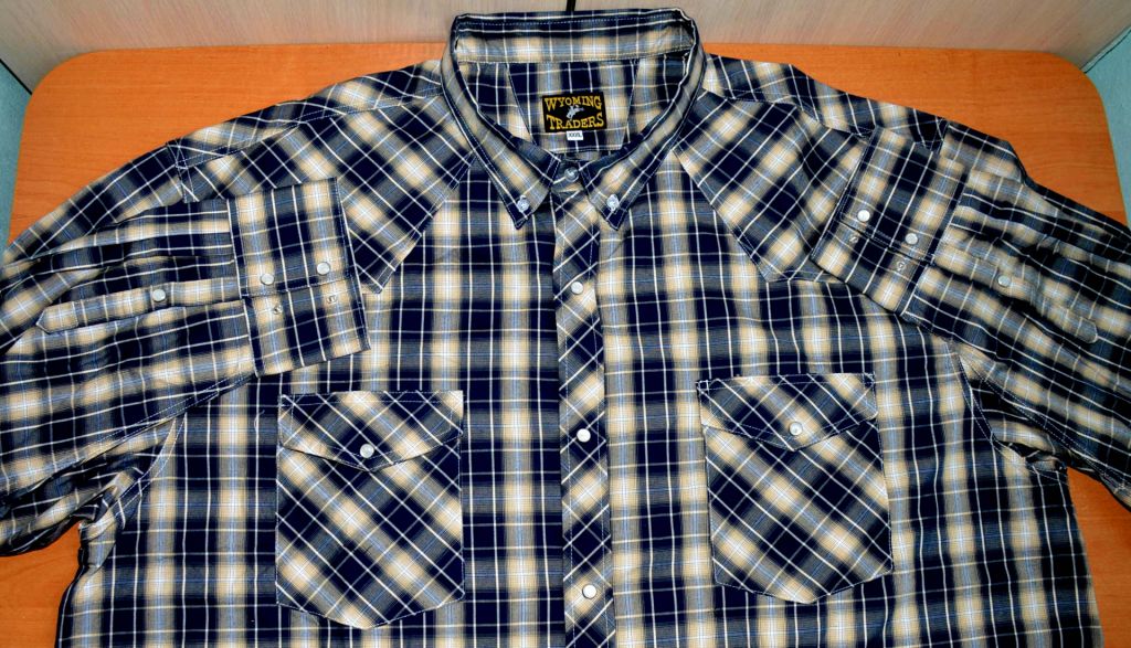 Сорочка WYOMING TRADERS original XXXL нова Y17-D4-3 - фото фото фото 0