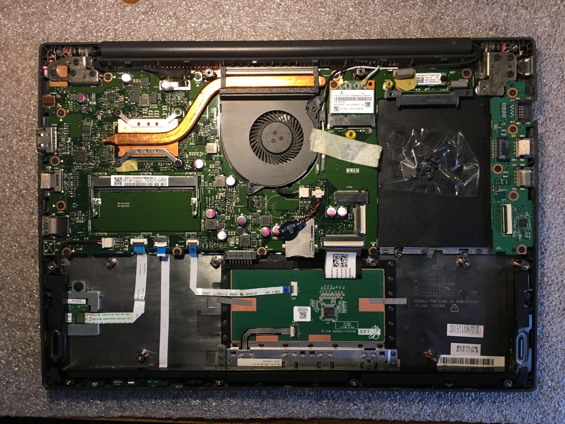 Ноутбук Asus PRO PU301L на части - фото фото фото 2