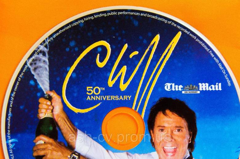Музичний диск CD. Cliff Richard - Cliff 50th Anniversary - фото фото фото 1
