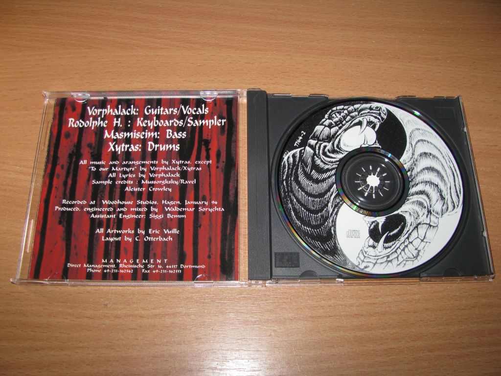 SAMAEL - Ceremony Of Opposites   (1994 Century Media 1st press,USA) - фото фото фото 1