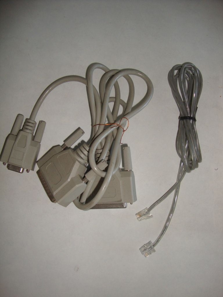 Hayes 5312HK External Accura 336/56K Fax Modem w/ Adapter - фото фото фото 1