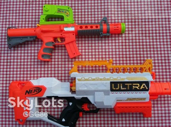 Дитячий бластер нерф ультра NERF ULTRA Dorado + іграшковий автомат - фото фото фото 0