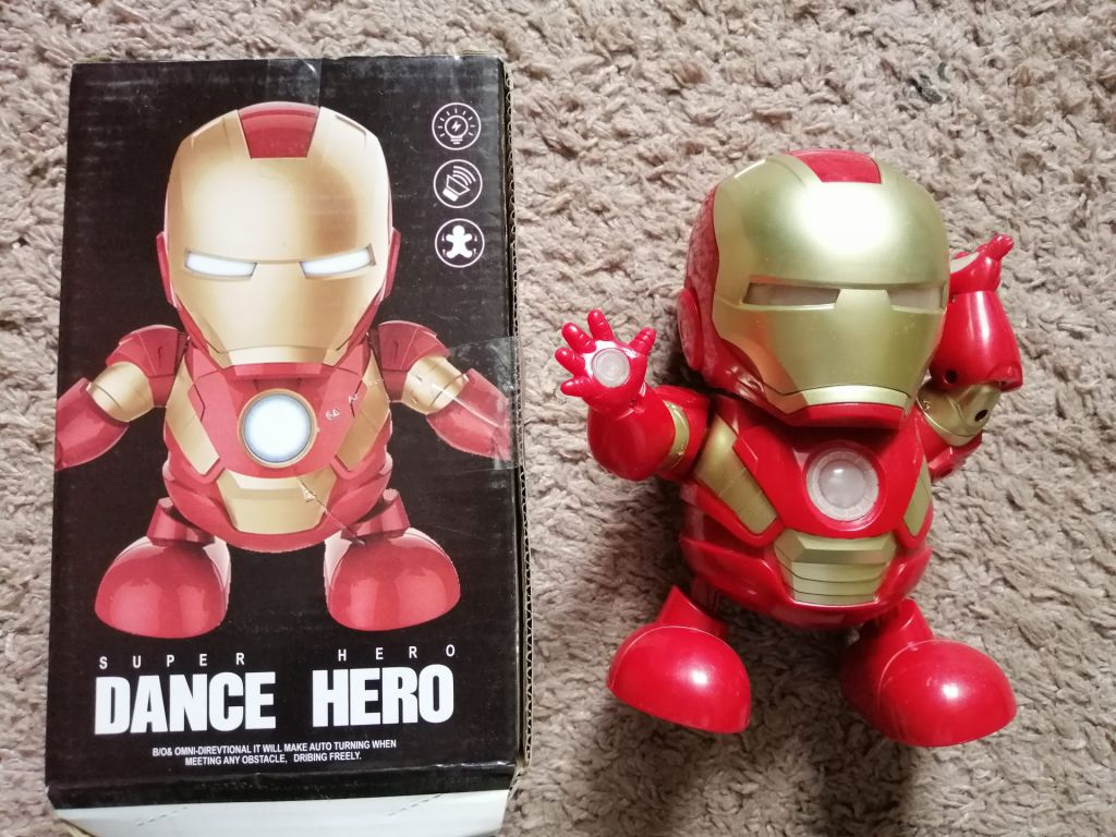 Танцююча музична іграшка Залізна людина Iron Man - фото фото фото 2