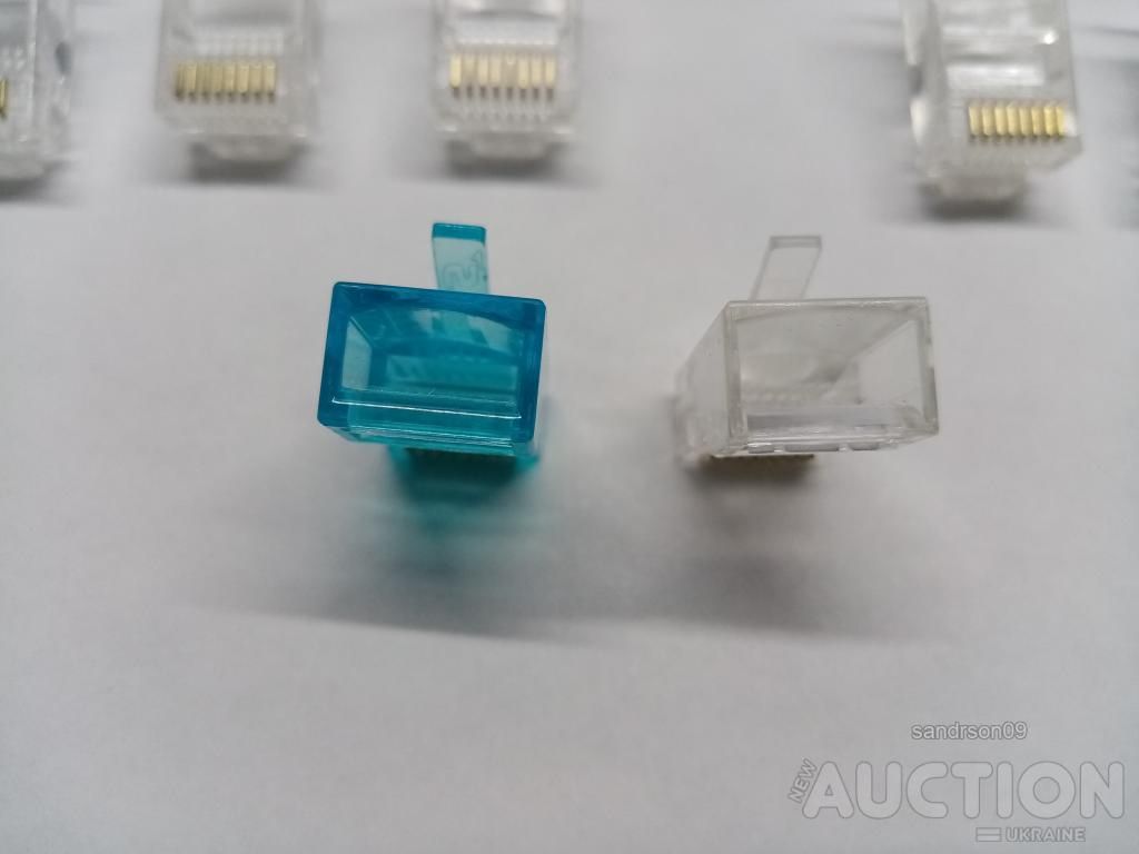 Коннектор Germania RJ-45 Cat.5e 8P8C PLUG3UP6/10 13 шт. - фото фото фото 4