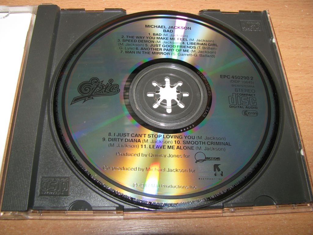 MICHAEL JACKSON - Bad   (1987 Epic 1st press,Japan) - фото фото фото 2