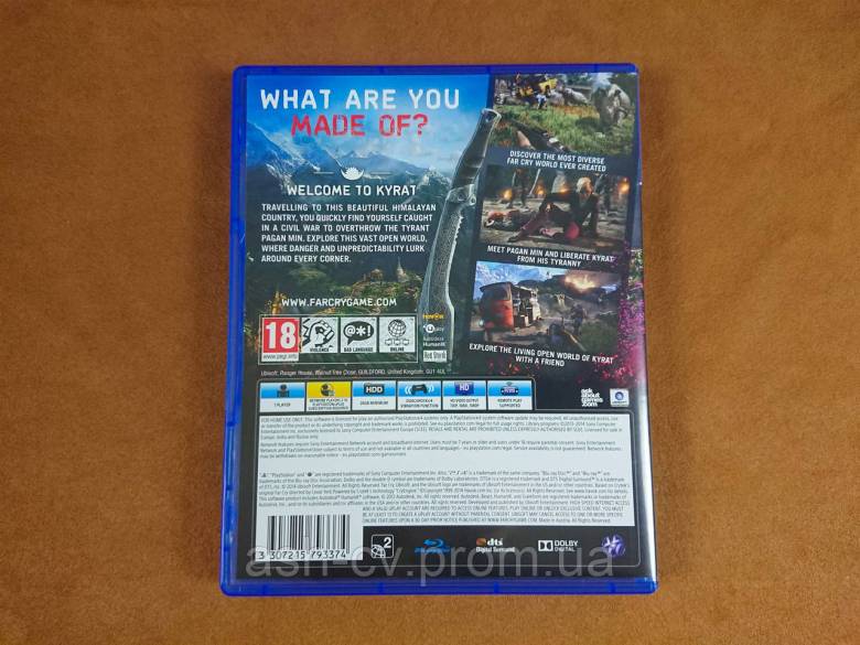 Диск для Playstation 4, гра Far Cry 4 - фото фото фото 1