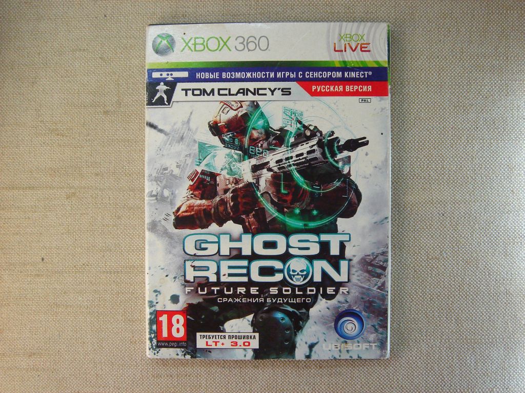 Гра DVD на XBOX 360. Tom Clancy's Ghost Recon: Future Soldier RU - фото фото фото 0