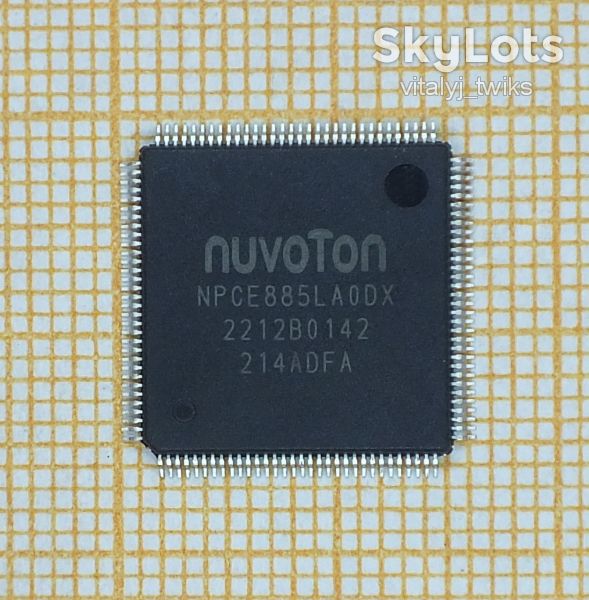 Микросхема мультиконтроллер nuvoton NPCE885LA0DX - фото фото фото 0