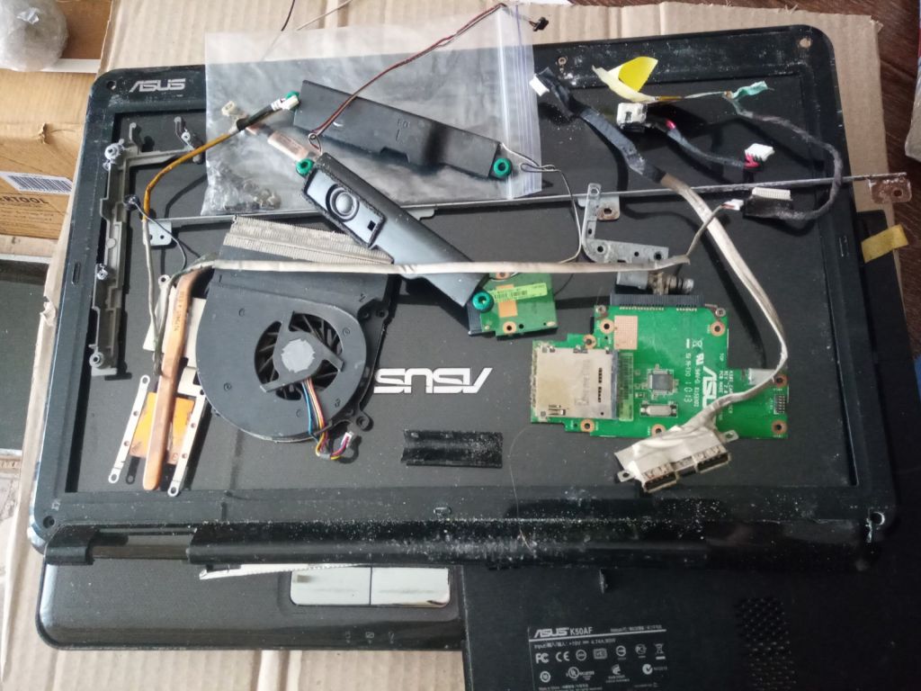 Разборка ноутбука ASUS K50AF - фото фото фото 0