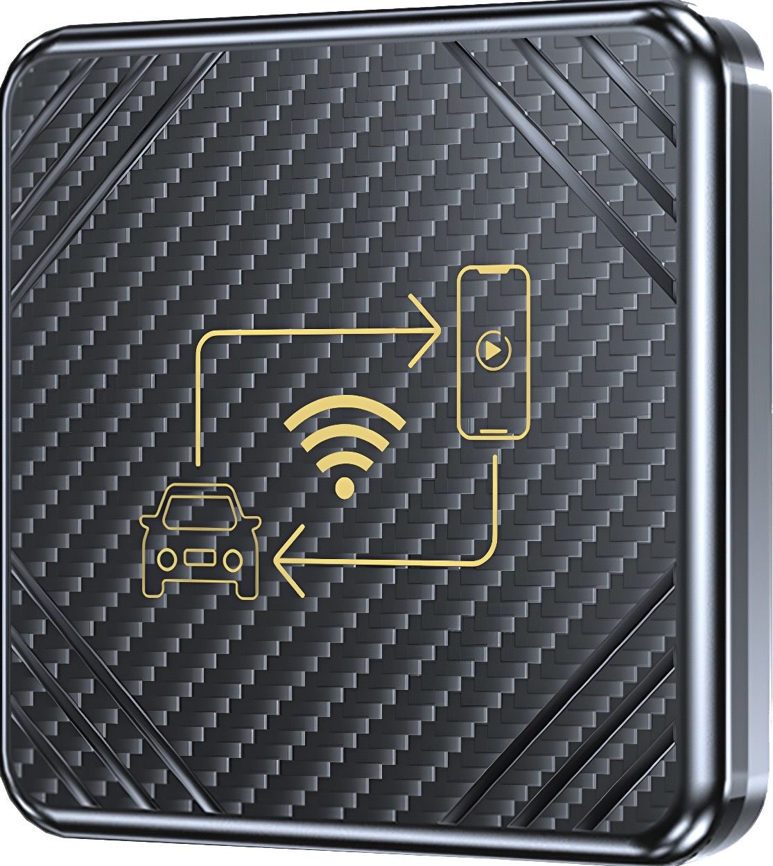 Автомобільний адаптер для бездротового Apple CarPlay/Android Auto CarlinKit Carbon Pro. - фото фото фото 5