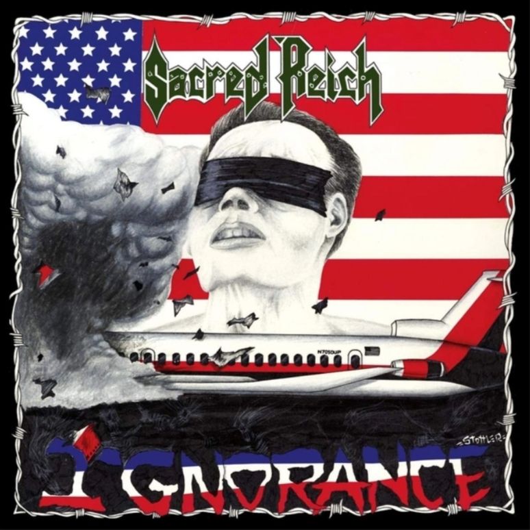 Sacred Reich - Ignorance - 1987.  (LP). 12. Vinyl. Пластинка. Germany. S/S - фото фото фото 0