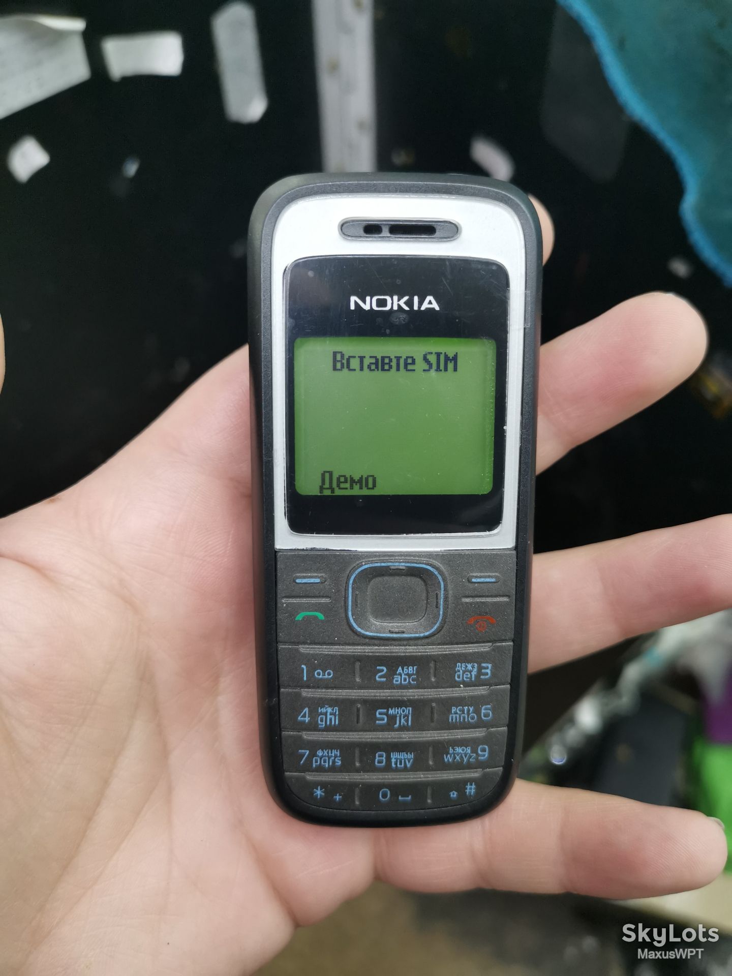 #Shop Nokia 1208 Gray green lcd - фото фото фото 0