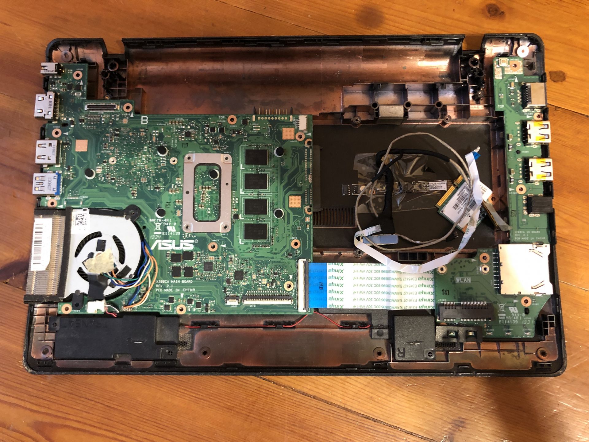 ноутбук ASUS X200  на части - фото фото фото 1