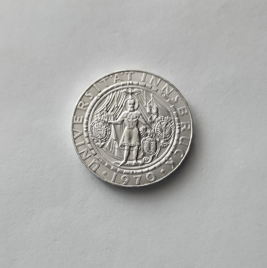 50 ШИЛЛИНГОВ АВСТРИЯ 1970 состояние UNC серебро 20 гр. 0.900 РЕДКАЯ!!! - фото фото фото 0