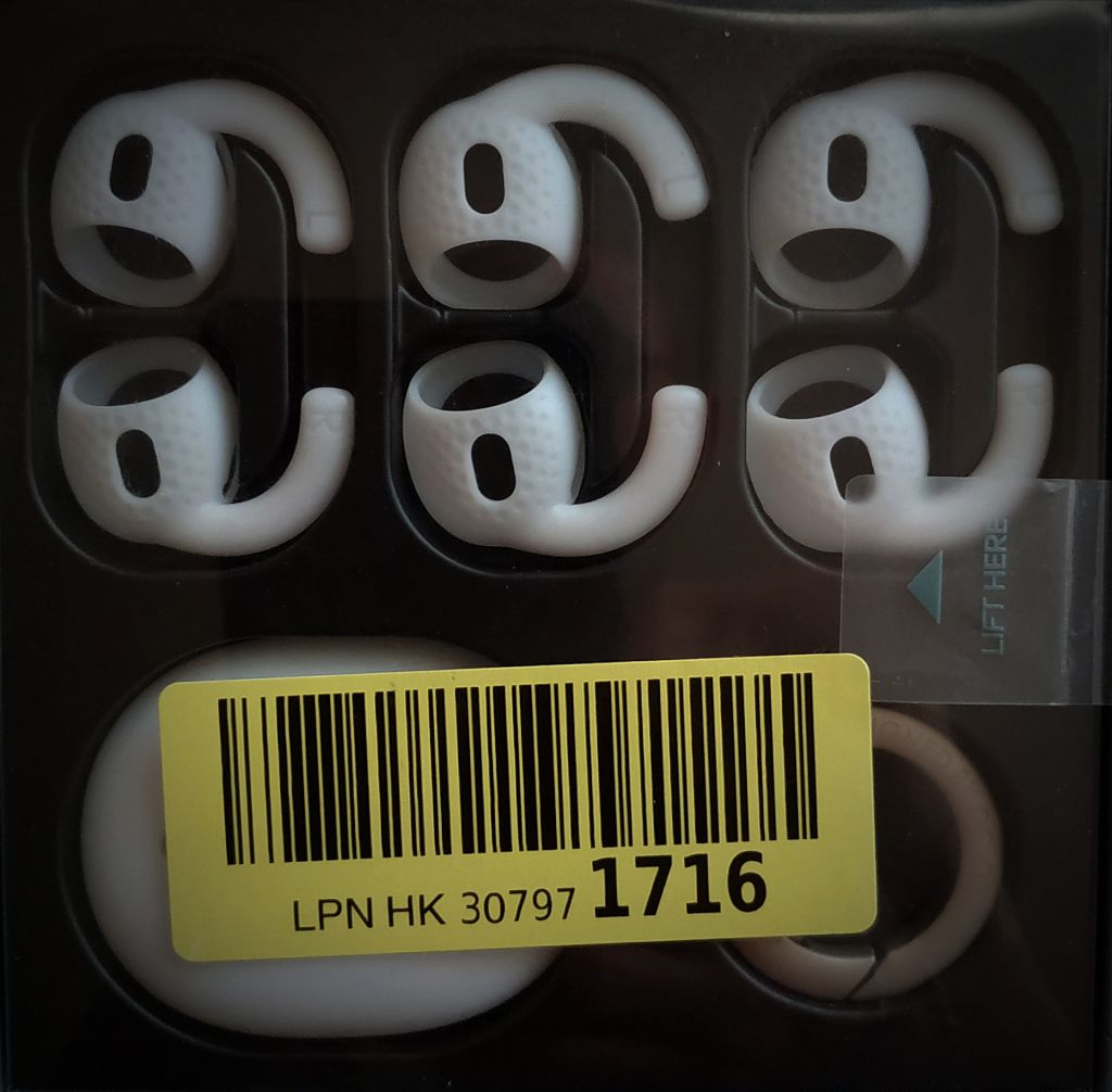 Силіконові тримачі GCiOii для Apple Airpods 3 - фото фото фото 0