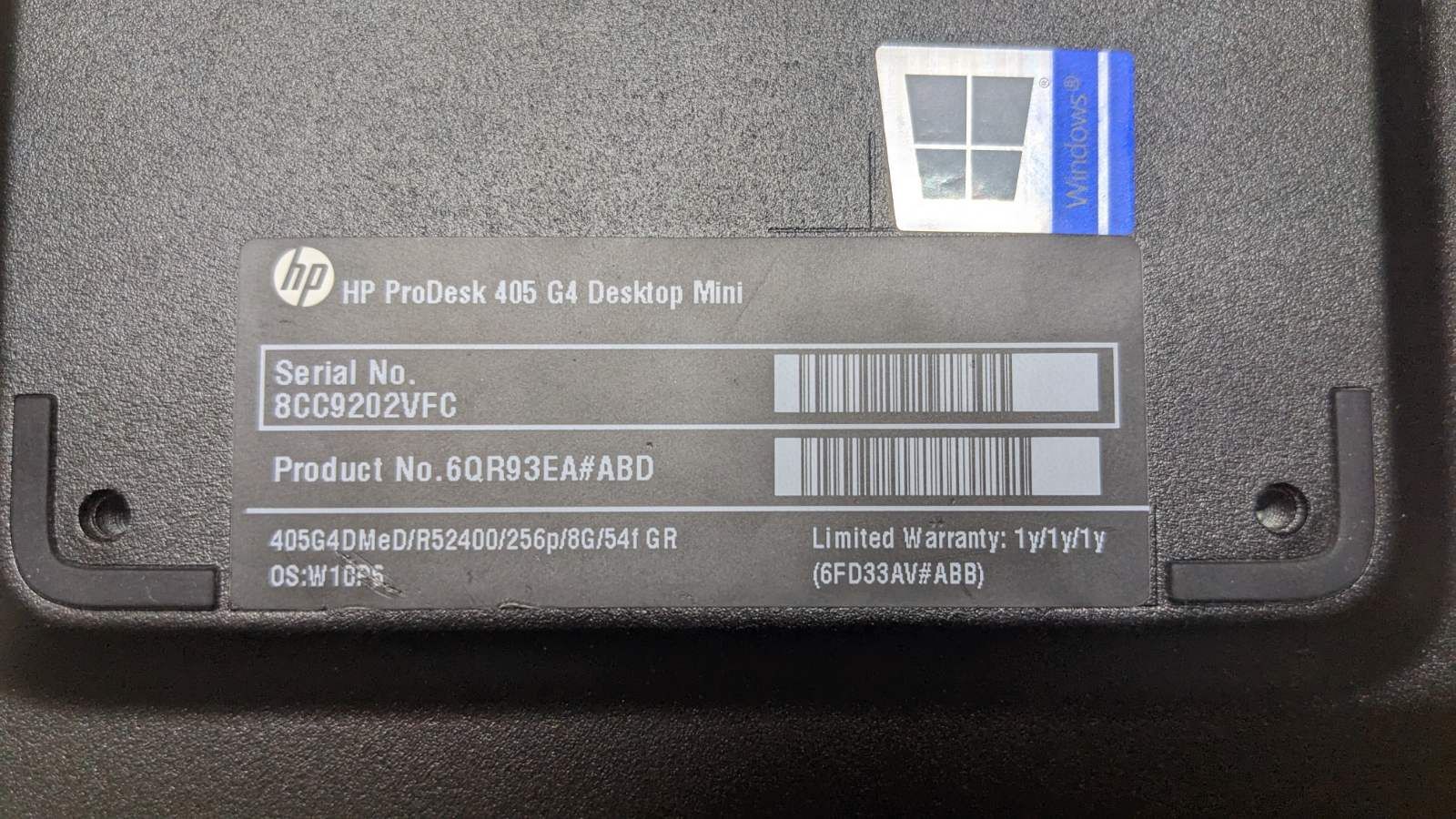 Міні-пк HP сокет AM4/ без DDR4 /без ssd. Б.ж присутній 65ват - фото фото фото 7